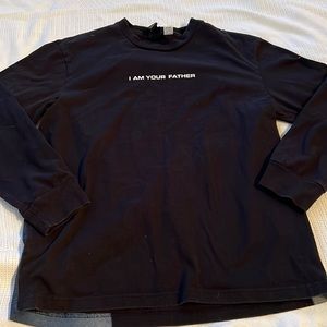 Star Wars long sleeve graphic back